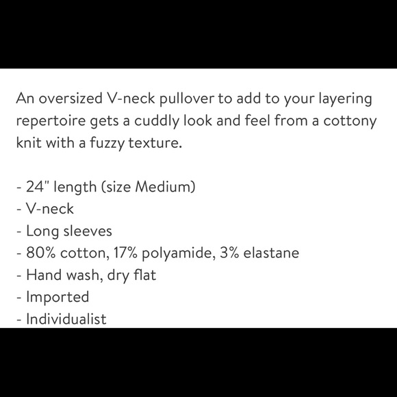 Vince Textured White V Neck Sweater - Picture 8 of 8